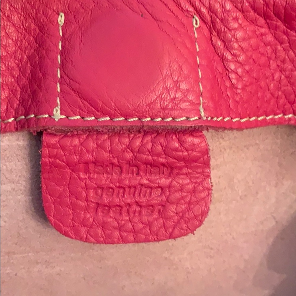 Francesca Visconti Pink on Pink Leather satchel 💕 - Picture 5 of 10